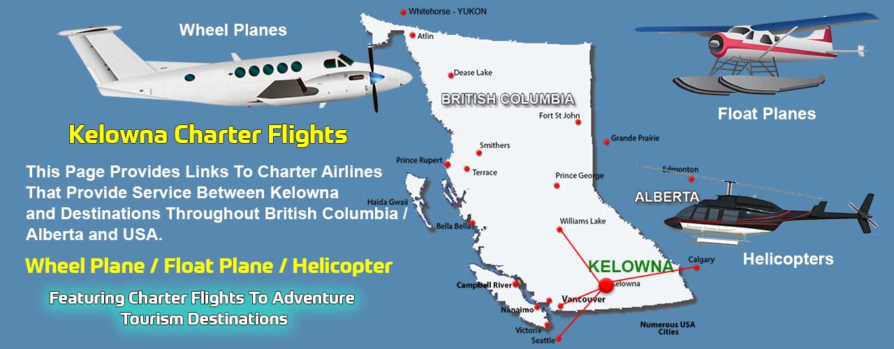 Kelowna BC Air Charter Directory